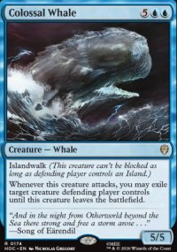Colossal Whale - The Hobbit Commander Decks