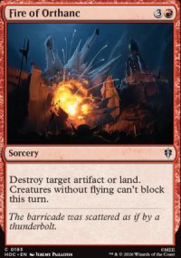 Fire of Orthanc - The Hobbit Commander Decks