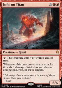 Inferno Titan - The Hobbit Commander Decks
