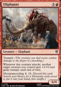 Oliphaunt - The Hobbit Commander Decks