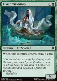 Elvish Visionary - The Hobbit Commander Decks
