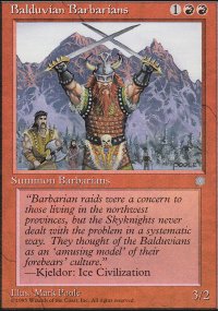 Balduvian Barbarians - Ice Age