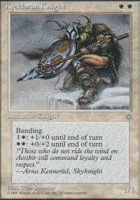 Kjeldoran Knight - Ice Age
