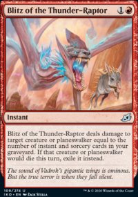Blitz of the Thunder-Raptor - Ikoria Lair of Behemoths