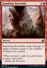 Rumbling Rockslide - Ikoria Lair of Behemoths