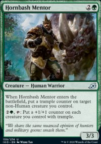 Hornbash Mentor - Ikoria Lair of Behemoths