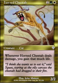 Horned Cheetah - Invasion