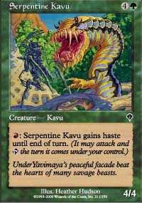 Serpentine Kavu - Invasion