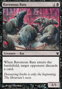 Ravenous Rats - Izzet vs. Golgari