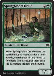 Springbloom Druid - Jumpstart: Historic Horizons