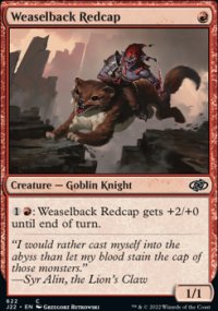 Weaselback Redcap - 