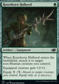 Rosethorn Halberd - 