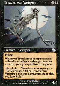 Treacherous Vampire - Judgment