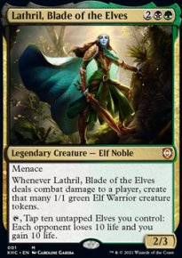 Lathril, Blade of the Elves - Kaldheim Commander Decks
