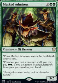 Masked Admirers - Kaldheim Commander Decks