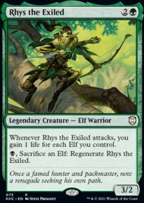 Rhys the Exiled - Kaldheim Commander Decks