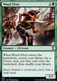 Wood Elves - Kaldheim Commander Decks