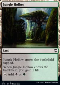 Jungle Hollow - Kaldheim Commander Decks