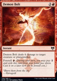 Demon Bolt - Kaldheim