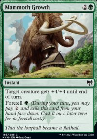 Mammoth Growth - Kaldheim