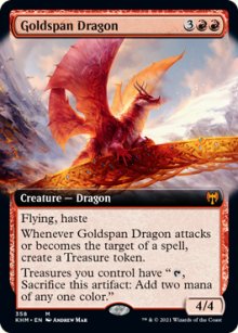 Goldspan Dragon - Kaldheim