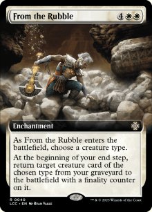 From the Rubble 1 - Lost Caverns of Ixalan Commander Decks