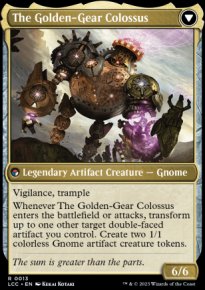 The Golden-Gear Colossus 1 - Lost Caverns of Ixalan Commander Decks
