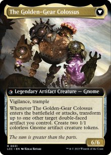 The Golden-Gear Colossus 2 - Lost Caverns of Ixalan Commander Decks