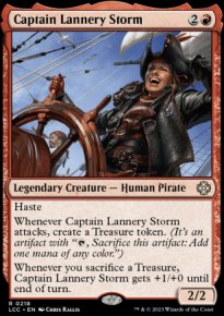 Captain Lannery Storm - Lost Caverns of Ixalan Commander Decks