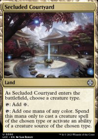 Secluded Courtyard - Lost Caverns of Ixalan Commander Decks