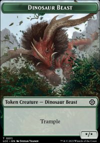 Dinosaur Beast - Lost Caverns of Ixalan Commander Decks