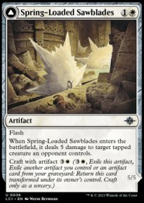 Spring-Loaded Sawblades - 