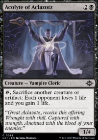 Acolyte of Aclazotz - The Lost Caverns of Ixalan