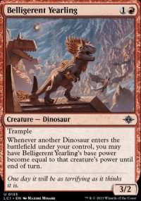 Belligerent Yearling 1 - The Lost Caverns of Ixalan