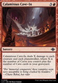 Calamitous Cave-In - The Lost Caverns of Ixalan