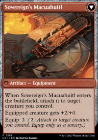 Sovereign's Macuahuitl - The Lost Caverns of Ixalan