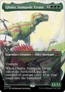 Ghalta, Stampede Tyrant 2 - The Lost Caverns of Ixalan