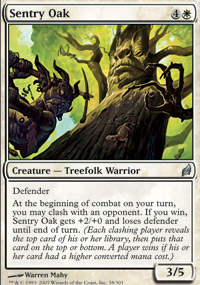 Sentry Oak - Lorwyn