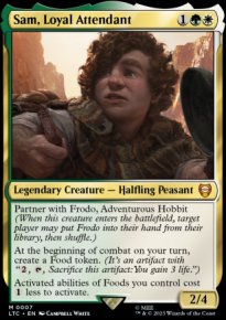 Sam, Loyal Attendant 1 - The Lord of the Rings Commander Decks