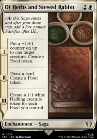 Of Herbs and Stewed Rabbit 1 - The Lord of the Rings Commander Decks