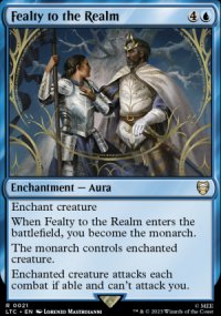 Fealty to the Realm - The Lord of the Rings Commander Decks