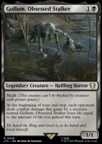 Gollum, Obsessed Stalker 1 - The Lord of the Rings Commander Decks
