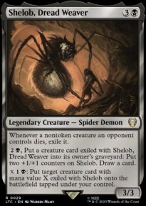 Shelob, Dread Weaver 1 - The Lord of the Rings Commander Decks