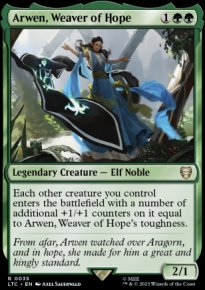 Arwen, Weaver of Hope - The Lord of the Rings Commander Decks
