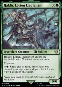 Haldir, Lrien Lieutenant 1 - The Lord of the Rings Commander Decks