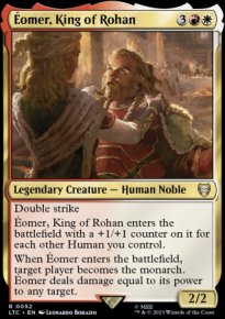 omer, King of Rohan 1 - The Lord of the Rings Commander Decks