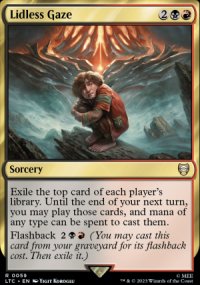 Lidless Gaze - The Lord of the Rings Commander Decks