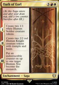 Oath of Eorl 1 - The Lord of the Rings Commander Decks