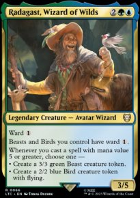 Radagast, Wizard of Wilds 1 - The Lord of the Rings Commander Decks