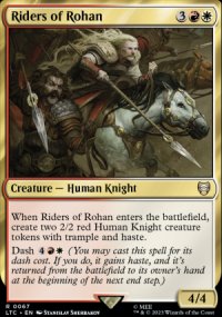 Riders of Rohan - The Lord of the Rings Commander Decks